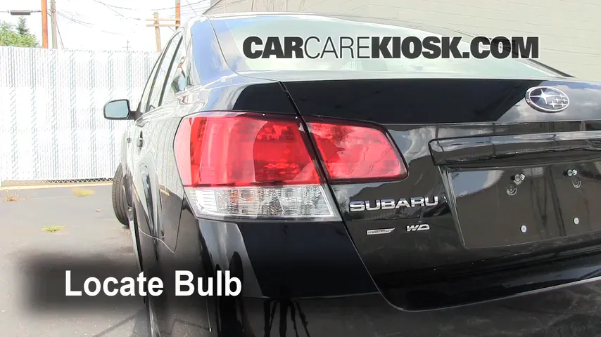 2011 Subaru Legacy 2.5i Premium 2.5L 4 Cyl. Lights